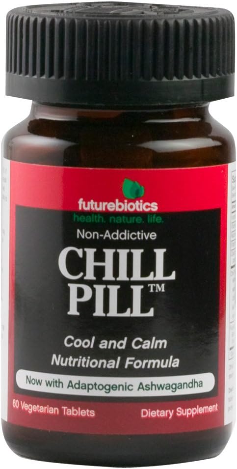 Futurebiotics Chill Pill (Calmness Formula) 60 Vegetarian Tablets