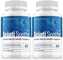 (2 balenia) Sciatisoothe Supplement for Sciasias, Sciati Soothe Nerve Health, Sciatisoothe Kapsule Vitamíny, Sciatisooothe Advanced Celková Wellness podpora Maximálna sila Formula USA (120 kapsúl)