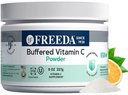 FREDA pufrovaný vitamín C prášok (Calcium askorbát) 