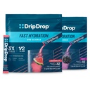 Hydratácia dripDrop - Powder Pakets - Watermelon & Berry - 64 Count