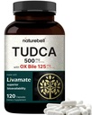 TUDCA 500mg s OX Bile 125mg Per Serving, 120 Kapsule 