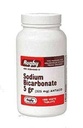 Rugby sodný BICARB 5GR TAB sodný BICARBONATE-325 MG biela 1000 tabliet UPC 305361046101