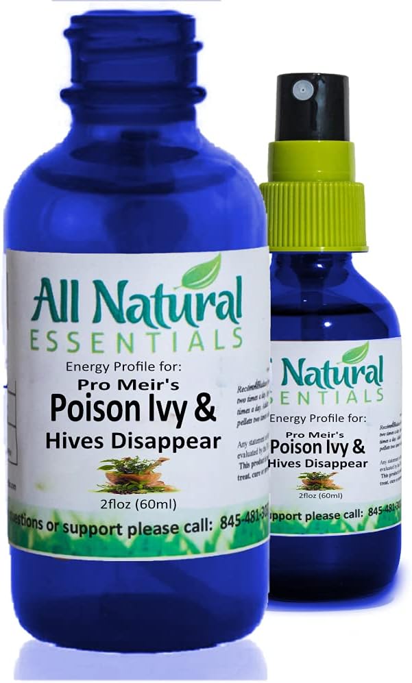 Všetky prírodné Ivy Ives zmizne Pro Meir's 2oz Homeopatické Remedy Poison Ivy Hives Homeopatia Supplement Poison Ivy Deti Ženy Muži Košer