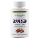 Rajové byliny Hroznový extrakt, aktívne celé spektrum, antioxidant, vegán, negeneticky negeneticky modifikovaný, bez lepku, 90 Vegetariánskych kapsúl