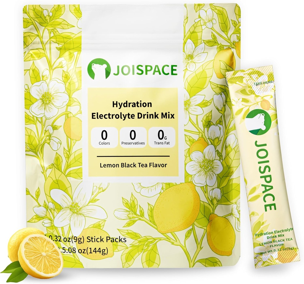 JOSPACE Electrolyte Drink Mix s čajom Polyfenoly 