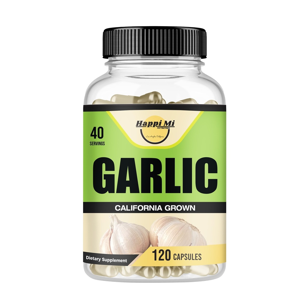 Cesnak Kapsule 2400mg - Vyrobené s organickými Cesnakové cibule, Kalifornia US Grown - Prírodné Immune Support Supplement 40 Day Supply