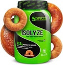 Druh Nutrition Izolyze Wheey Protein Powder, 100% Whey Isolát for Muscle Building, 27,5 g Protein per Scoop, No Cukor & Low Tuk (Cinnamon Donut, 22 Servings)