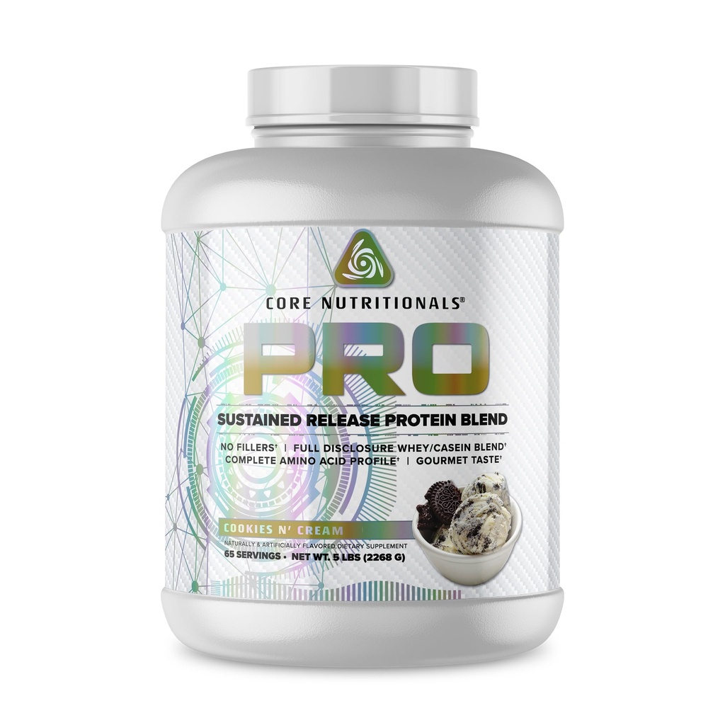 Core Nutritionals Pro Trvalé uvoľňovanie Srvátkový proteín Blend 