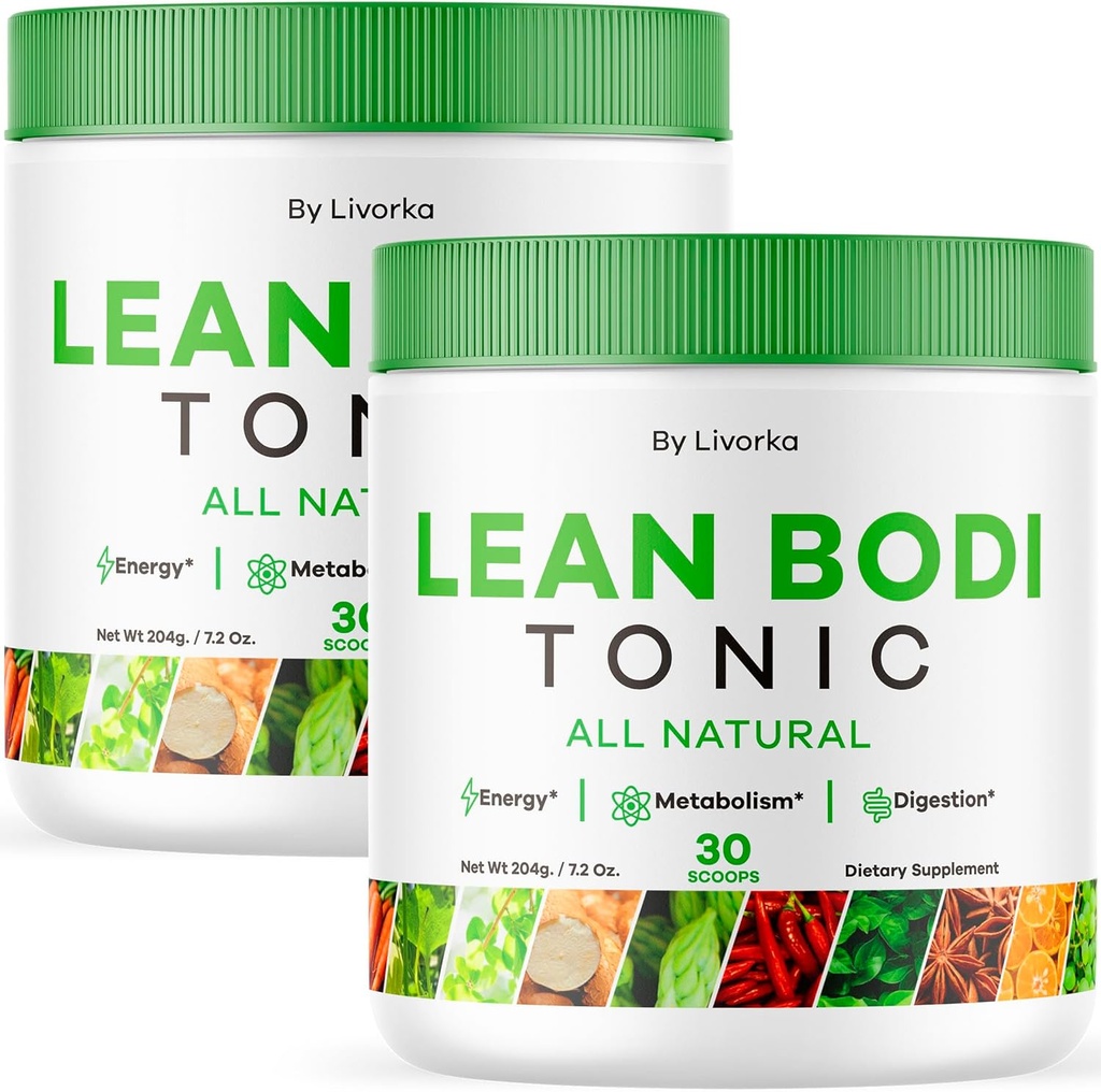 (2 balenia) Lean Body Tonic Powder, Lean Body Tonic, LeanBody Powder, LeanBodyTonic, Lean Body Powder, Lean Body Tonic Powder Advanced Formula, Lean Body Powder All Natural, 60 Slúži 2 mesiace