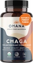 Aloha Medicials Chaga, Antioxidant Huba Supplement, pomáha Balance Metabolic Systems and Immune Support, Balenie po 1, 90 kapsúl