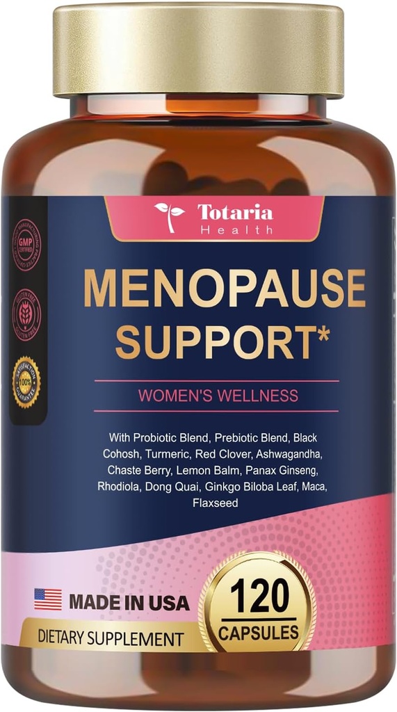 Menopauza Doplnky pre ženy, Multiprospect & Complete Black Cohosh, Dong Quai Root a viac bylinné zmesi, w/Powerful Probiotic & Prebiotic