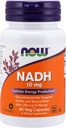 NADH s ribózou, 10 mg, 60 Veg Caps by Now Foods (Pack of 3)