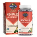 Záhrada života bylinné Menopauza Doplnok s S-equol & Trans-Resveratrol pre multi-Symptom Relief, Keranat pre hrubšie, plnšie rast vlasov 