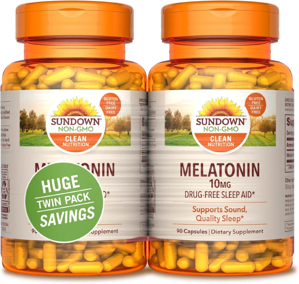 Sundown Melatonin, 90 grófov (dávka 2)