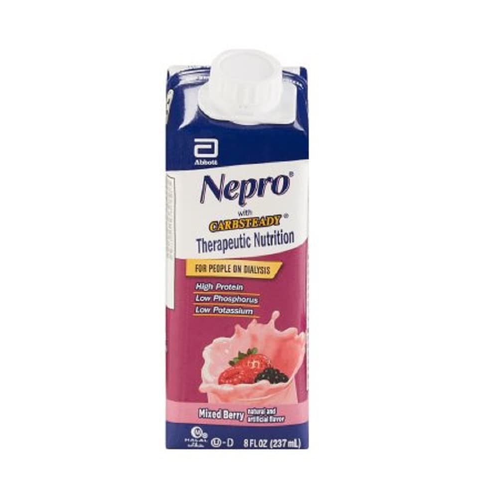 Nepro s Carb Steady Complete Nutrition, Mixed Berry, Prípad 24 Kontajnerov
