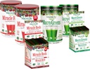 MacroLife Survivor 6-Count Bundle, 2 Makro Greens 10oz +1 Packet Box (12ct), 2 Miracle Reds 10oz +1 Packet Box (12ct)