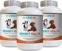 Cat UTI Support - Domáce zvieratá Urinary Health Complex - pre psy a mačky - Advanced Bladder Support - Cranberry Supplement for Mačky - 3 fľaše (270 Treats)