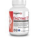 Organixx Enzyme 17 Essential Digestive Enzymes for Women & Men, For Gut Health & Optimal Digestive Health, Support for Bloating, Gas, Nutrient Absorption & Imunity, Vegan, Non GMO, 80 Veggie Capsules