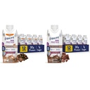 Uistite sa, Max Bielkoviny Nutritional Shake s 30g proteínu, 25 vitamínov a minerálov, 7 príchute vrátane Cafe Mocha a mliečne čokolády, balenie 12, bez lepku
