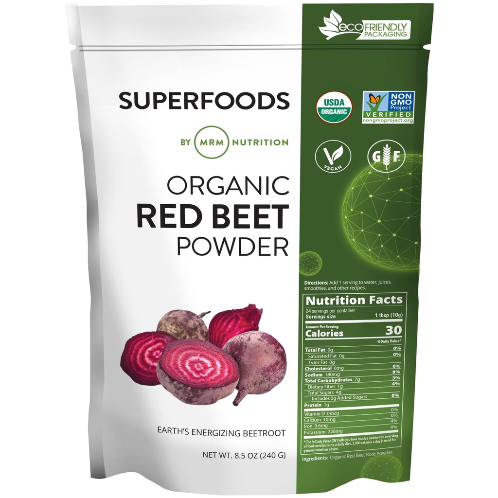 MRM Nutrition Organic Red Repeet Powder 