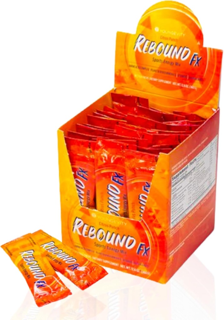 Youngevity Rebound FXTM Citrus Punch On-The-Go Stick Packs 