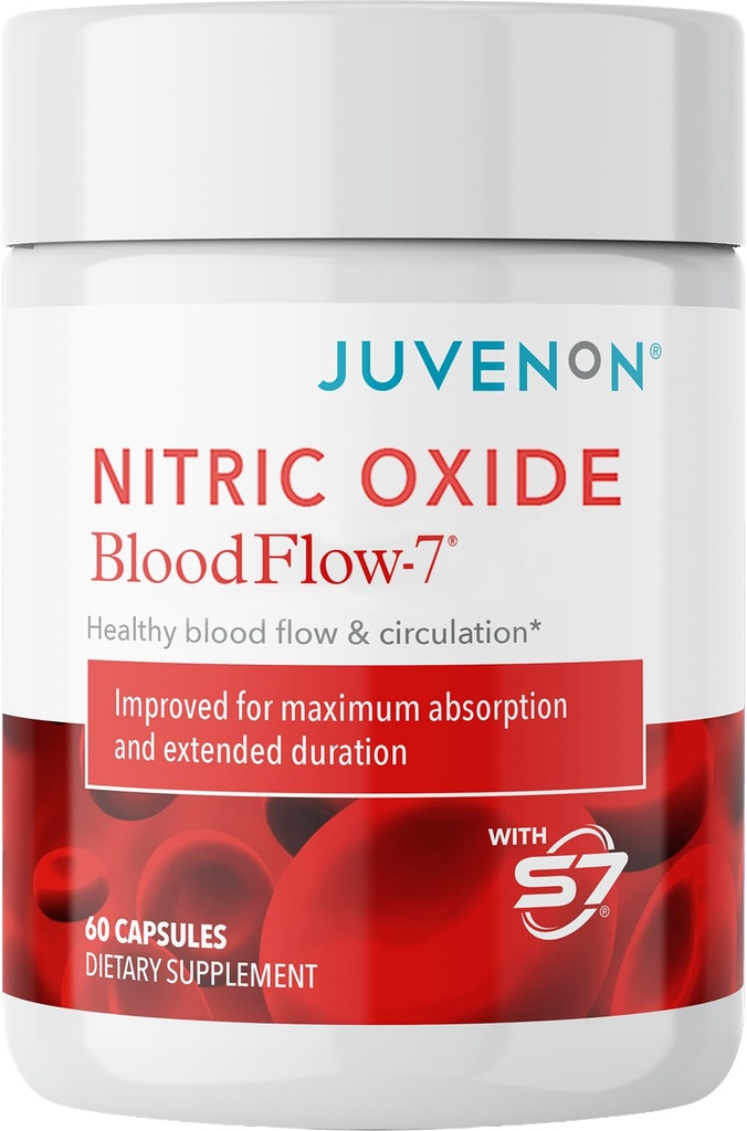 Juvenon BloodFlow-7 Oxid dusnatý doplnok s nitrosigin