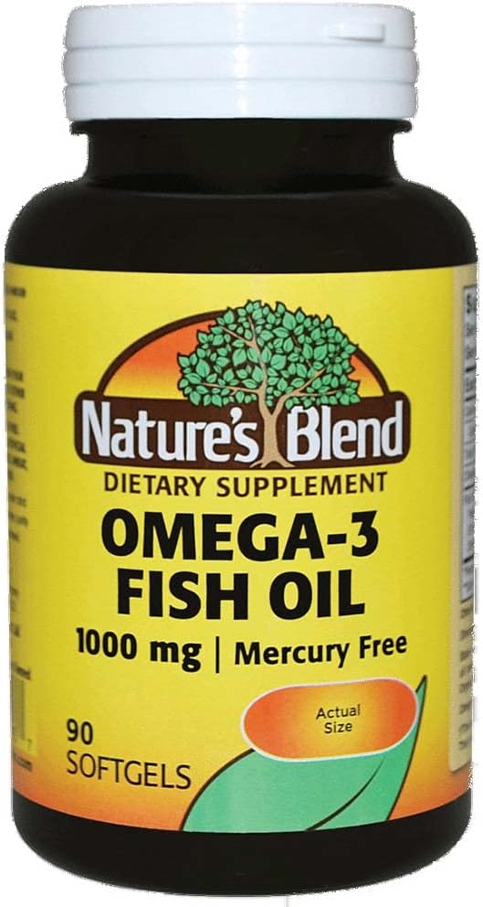 Prírodná zmes Omega-3 1000 mg - 90 Softgels, balenie po 2