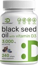 DEAL Application Black Seed Oil, 240 Softgels 