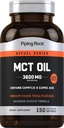 Piping Rock MCT Oil Softgel Kapsule 