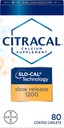 Citracal Calcium + D Slw Size 80ct Citronal Calcium + D 80 Count (Pack of 4)