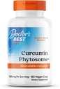 Lekári Najlepšie Curcumin Phytosome, Biodostupný Curcumin, Non-GMO, Gluten Free, Soy Free, Vegan, 1000mg, 180 Veggie Caps