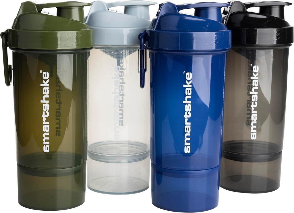 Smartshake O2GO ONE 4-pack Protein Shaker Bottle 800 ml 