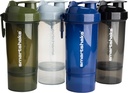 Smartshake O2GO ONE 4-pack Protein Shaker Bottle 800 ml 