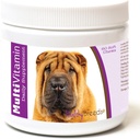 Zdravé Plemeno Čínske Shar Pei Multi-vitamín mäkké Chews 60 Počet