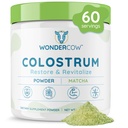 WONDERCOW Colostrum Supplement Powder for Gut Health, Immune Support, Muscle Recovery & Wellness