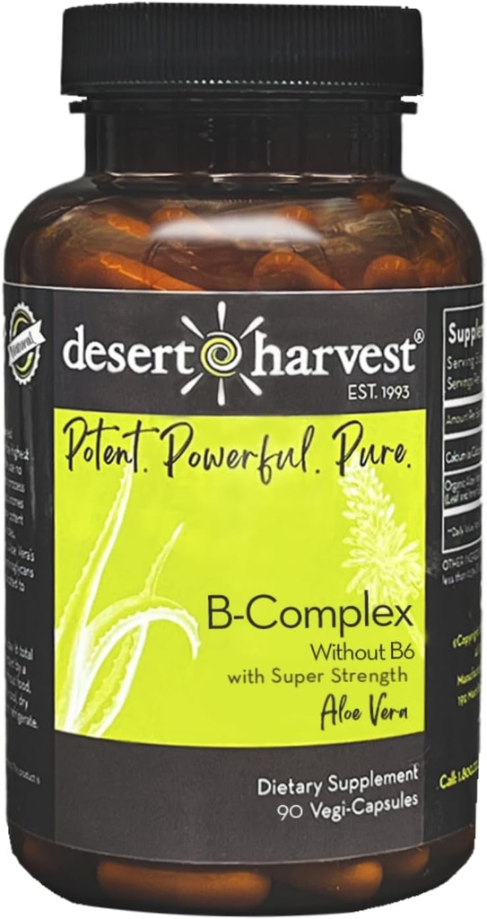 Desert Harvest B-Complex - Bez B6, 90 Kapsule