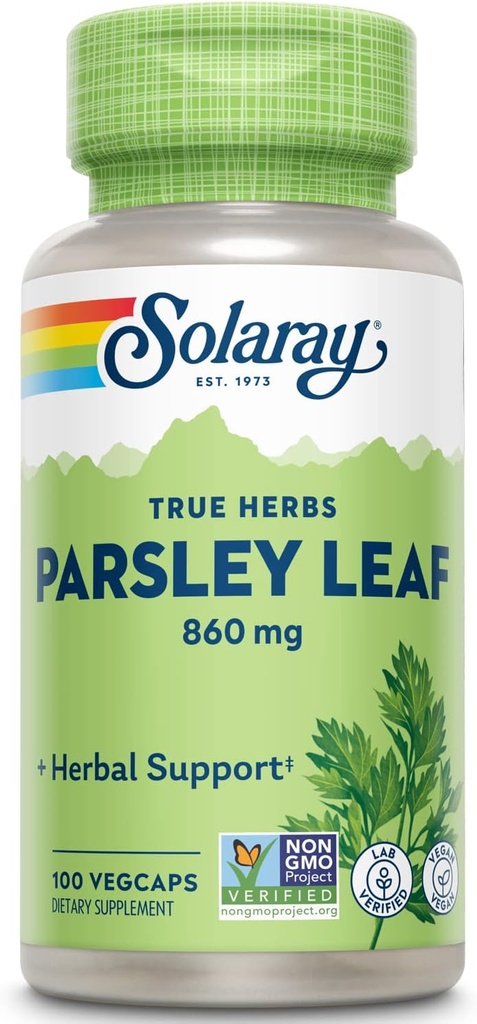 SOLARAY Petržlen kapsuly, 860 mg