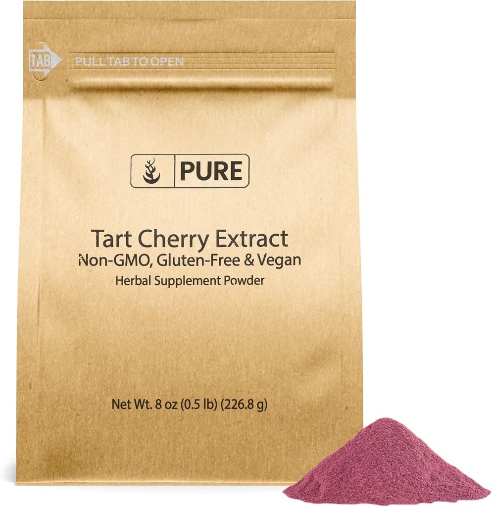 Pure Original Ingredients Tart Cherry Extract (8oz), Non-GMO, Bylinné doplnky