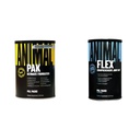 Animal Pak - Pohodlné All-in-One vitamín & doplnok balenia & Flex 