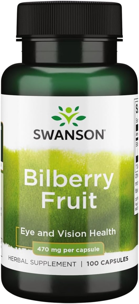 Swanson Bulberry Fruit 470 Milligrams 100 kapsúl