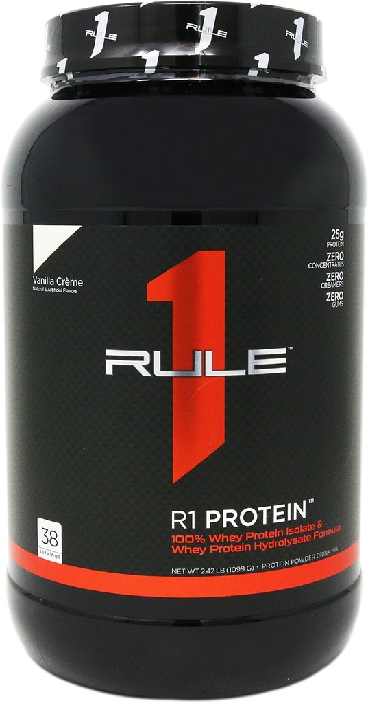 R1 proteín, 38 porcií, Vanilla Crème