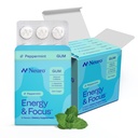 NeuroGum Energy & Focus Gum (54 gróf-6 balenie, mäta pieporná) 
