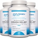 P Puregen Labs Cough Relief for Adults Dextrometorfan HBr 15mg 