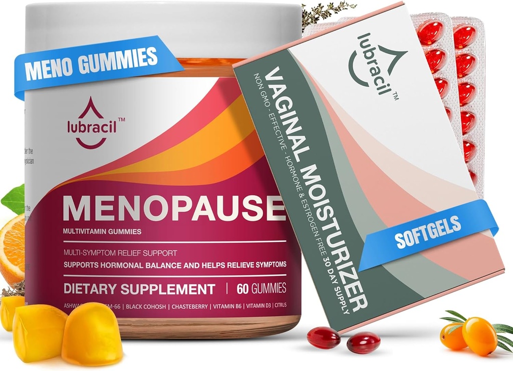 Lubracil Menopause Gummies & Daily Hydratačné Bundle 