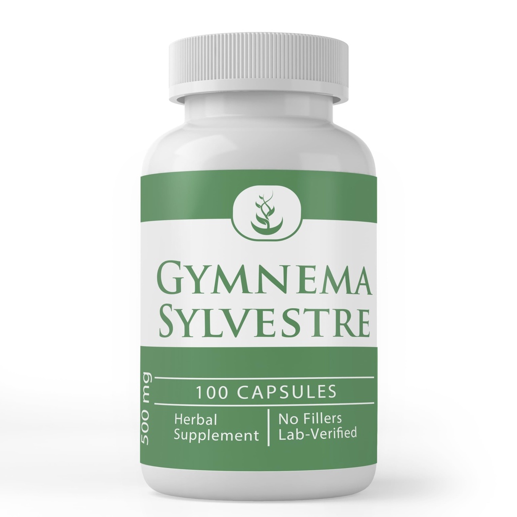 PURE ORIGINAL INGREDIENTS Gymnema Sylvestre (100 kapsúl), Always Pure, No Additives Or Fillers, Lab Overified