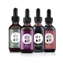Drop Supplements Organic Trace Minerals, Elderberry, Vitamín B12 a vitamín D3+K2 Drops Bundle