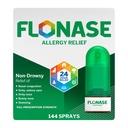 Flonase Alergická úľava nosový sprej, 24 hodín Non Drowsy Alergy Medicine, Meraný nosový sprej - 144 Sprays- jeseň a sezónna Alergická úľava