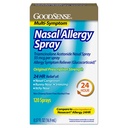 GoodSense Multi-Symptom nosovej alergie Spray, Triamcinolón Acetonid Nosový Alergický sprej, 55 μg na sprej, 0.57 Fluid Ounces