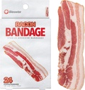 BioSwiss Kids Bandáže, Bacon tvarovaný Self Adhezive Bandage Set, Latex Free, Sterile Wound Care, 24 Count