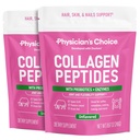 Kolagén Peptidy Powder - Hydrolyzovaný proteín (typ I & III) - Digestívne enzýmy - Keto kolagén Prášok pre ženy a mužov - vlasy, koža, kĺby a pomoc pri zotavení - Tráva Fed, non-GMO - Dvojbalenie